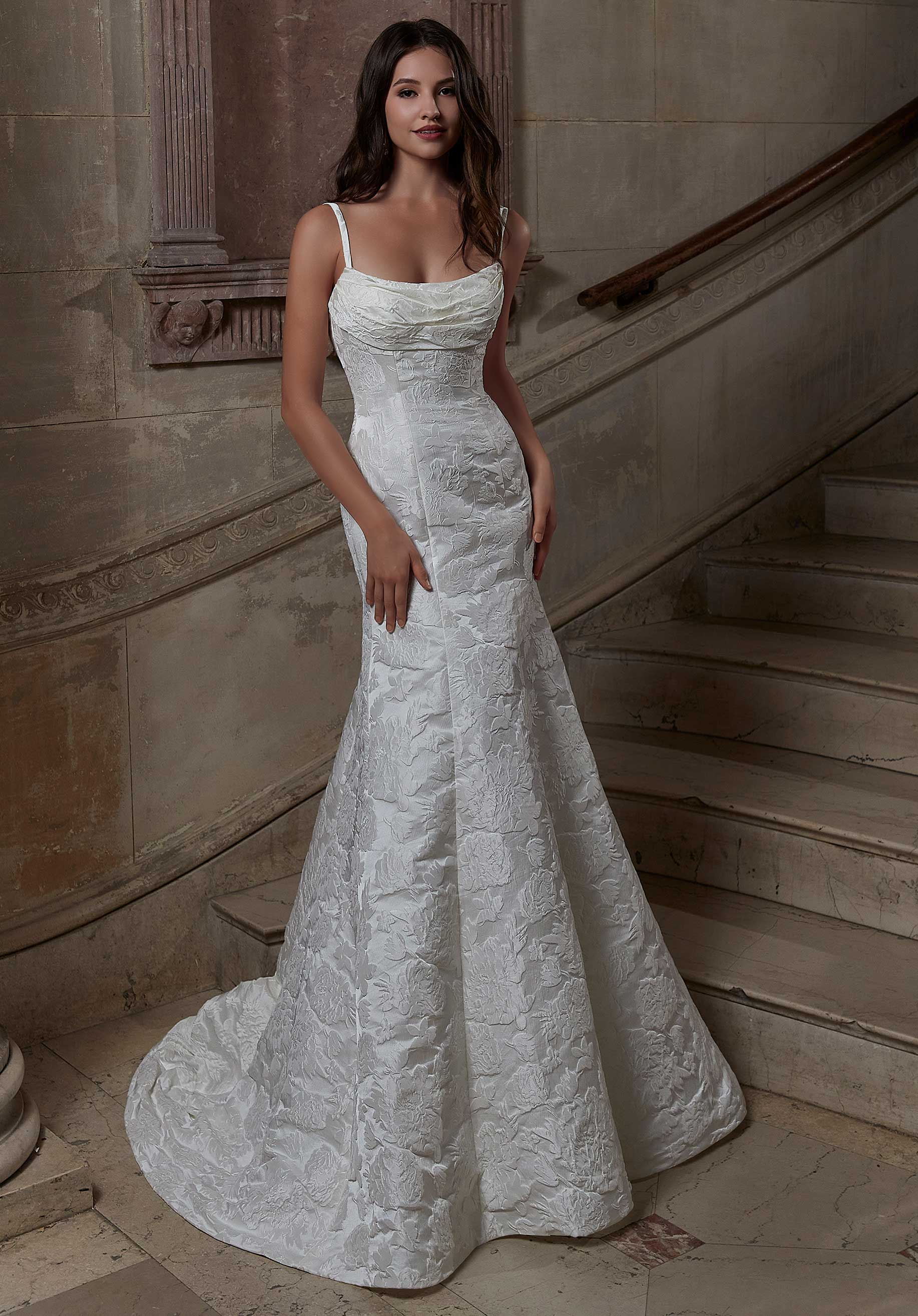 Fall wedding dress fabric ideas