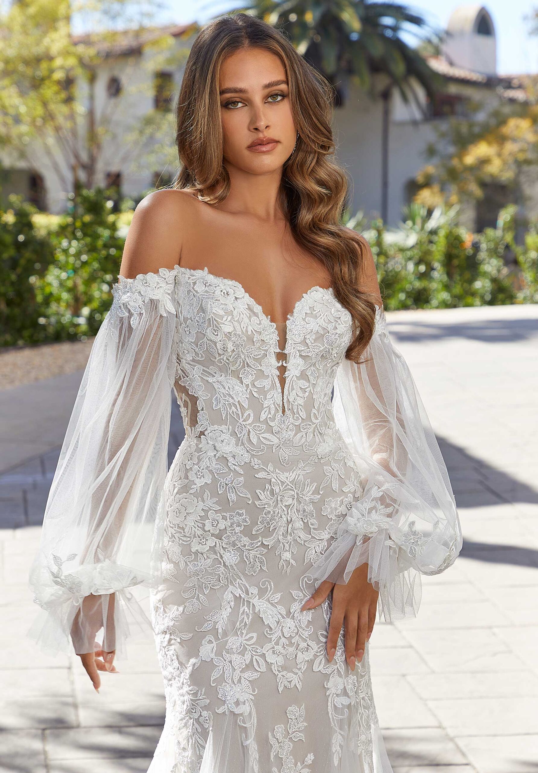 fall wedding dress sleeve styles