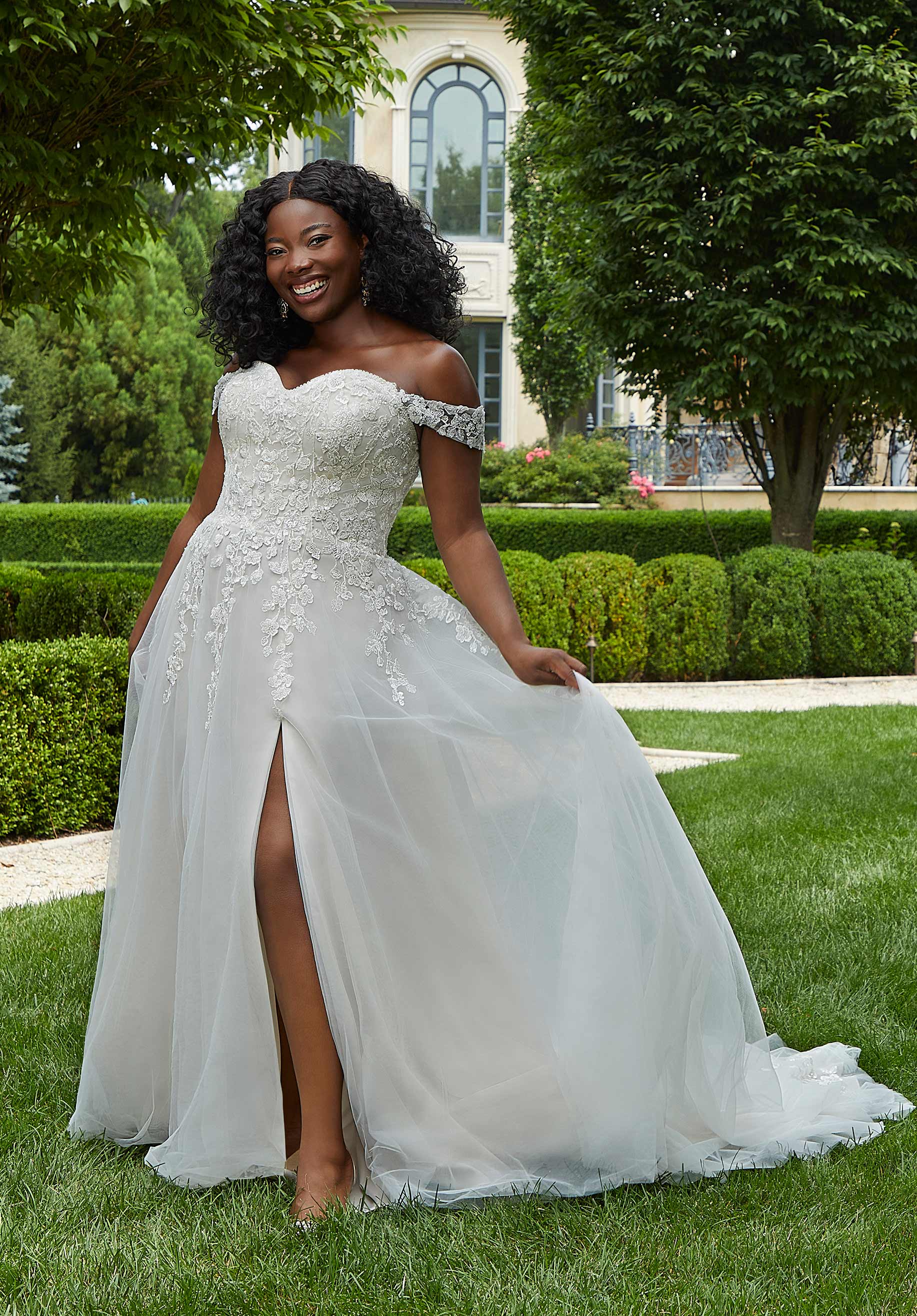 plus size beach wedding dress ideas