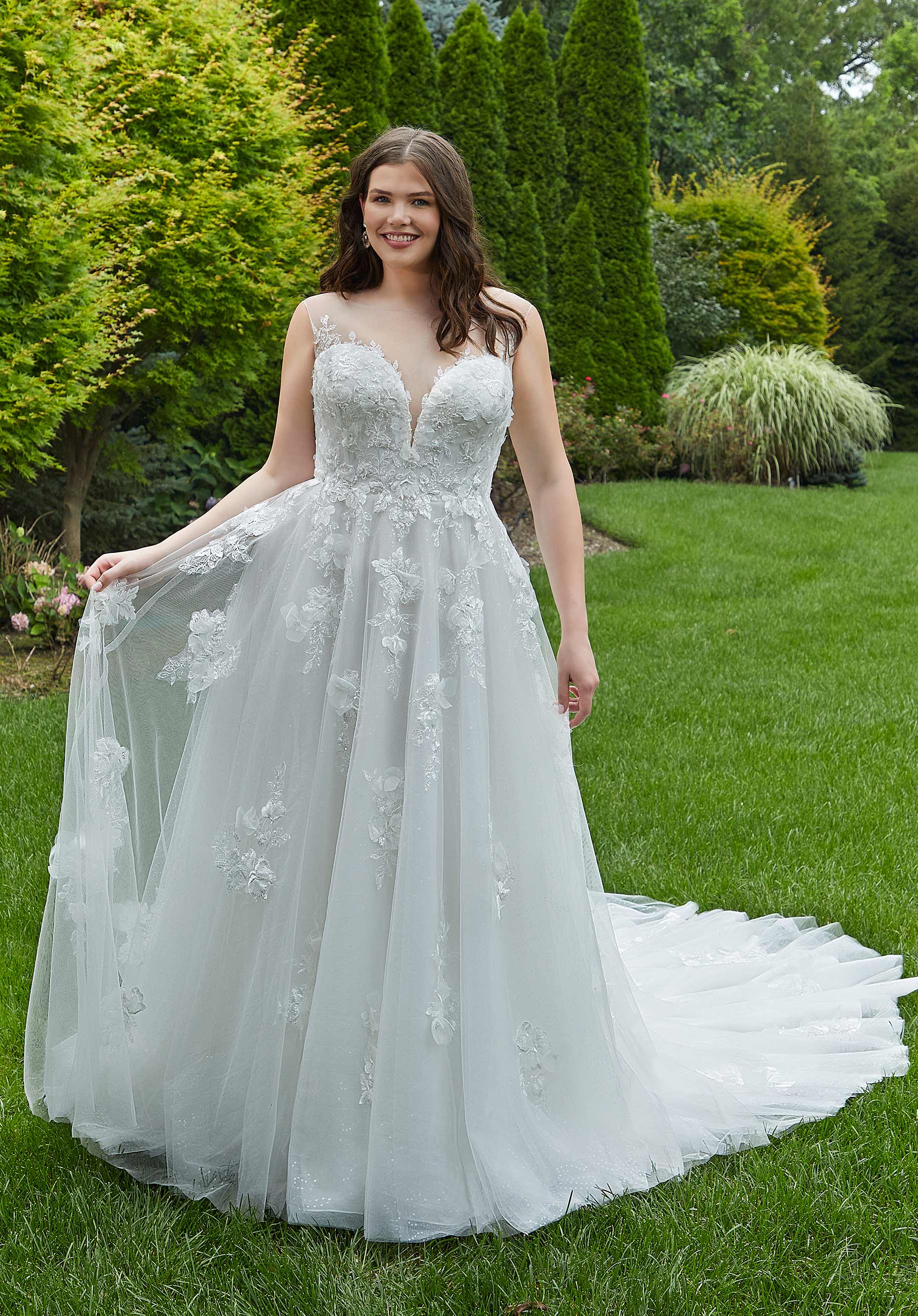 plus size fall wedding dress ideas