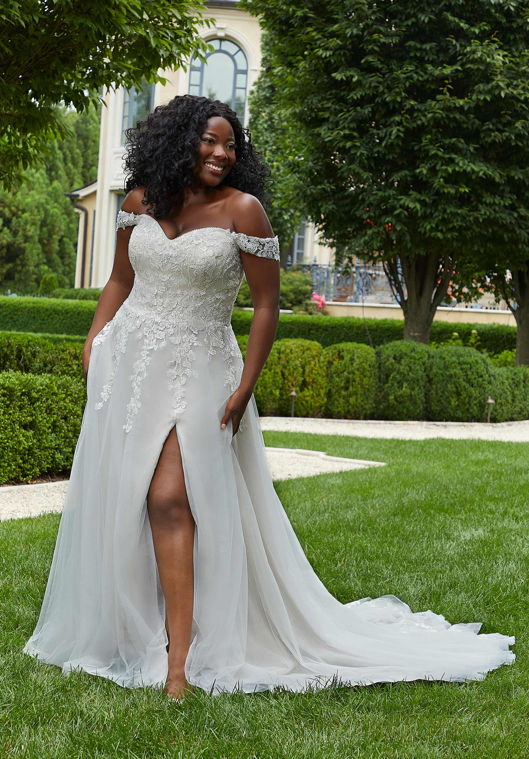 plus size spring wedding dress ideas